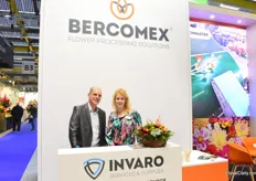 Wilco de Hooge and Tessa Klaver of Bercomex, part of Invaro Group.
